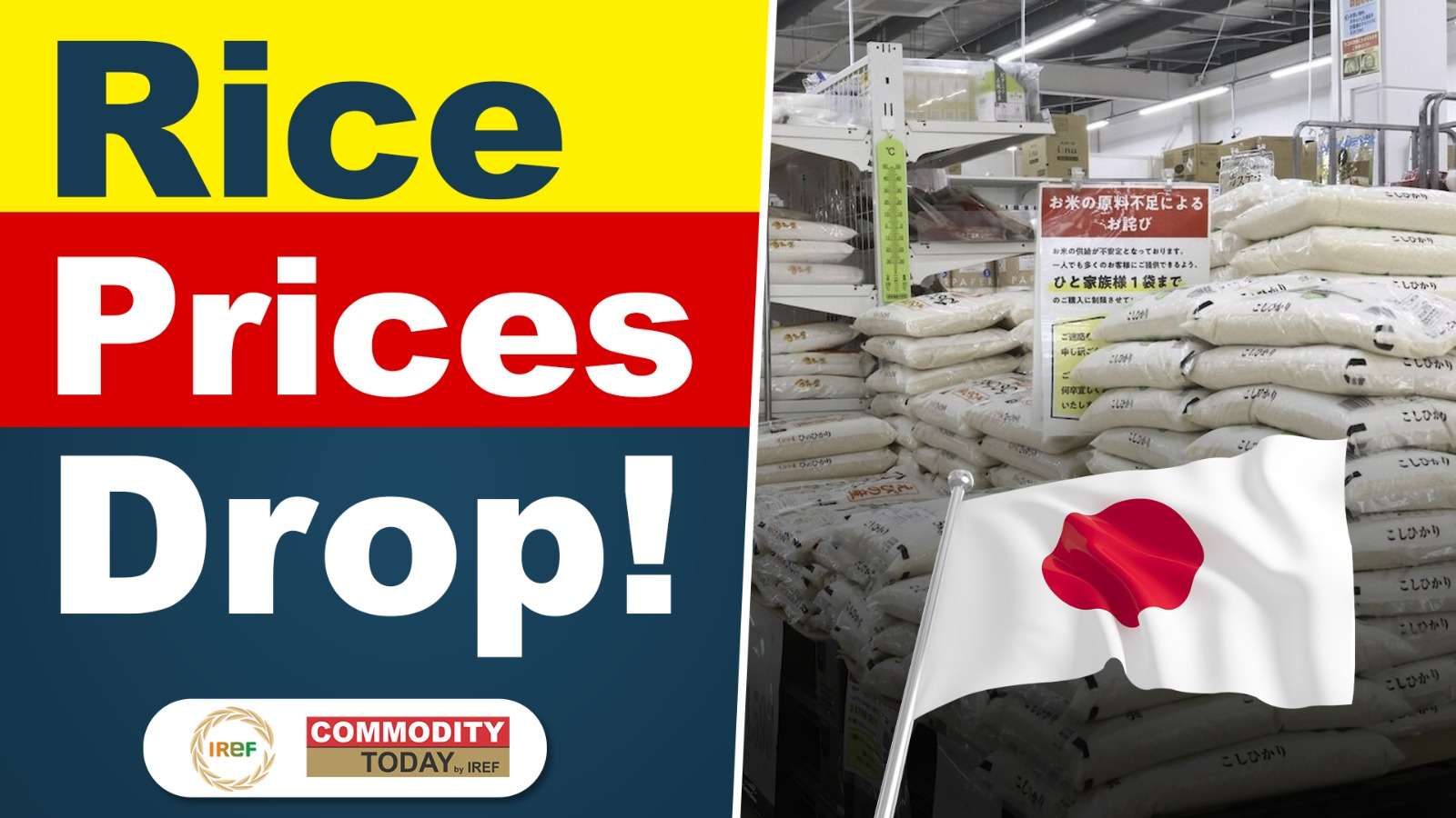 Japan Rice Prices Drop After Weeks of Increases | Stock Release Impact