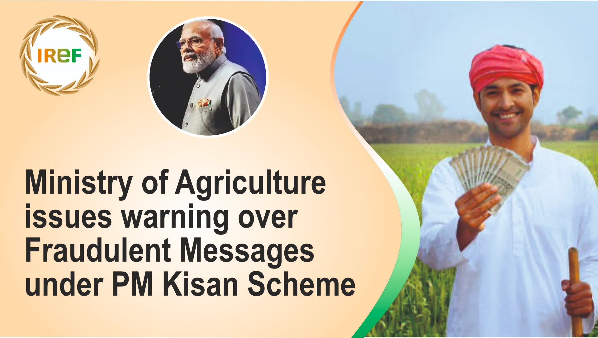 Ministry of Agriculture issues warning over Fraudulent Messages under Pradhan Mantri Kisan Samman Nidhi Scheme
