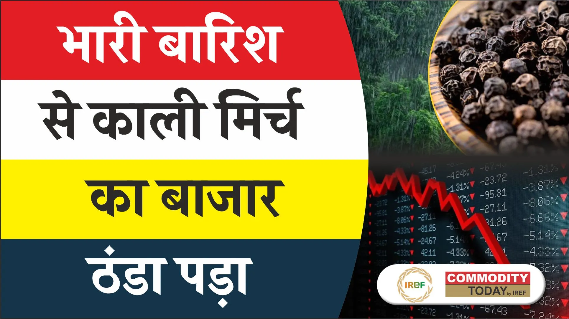 Black Pepper Demand Hit by Adverse Weather Conditions