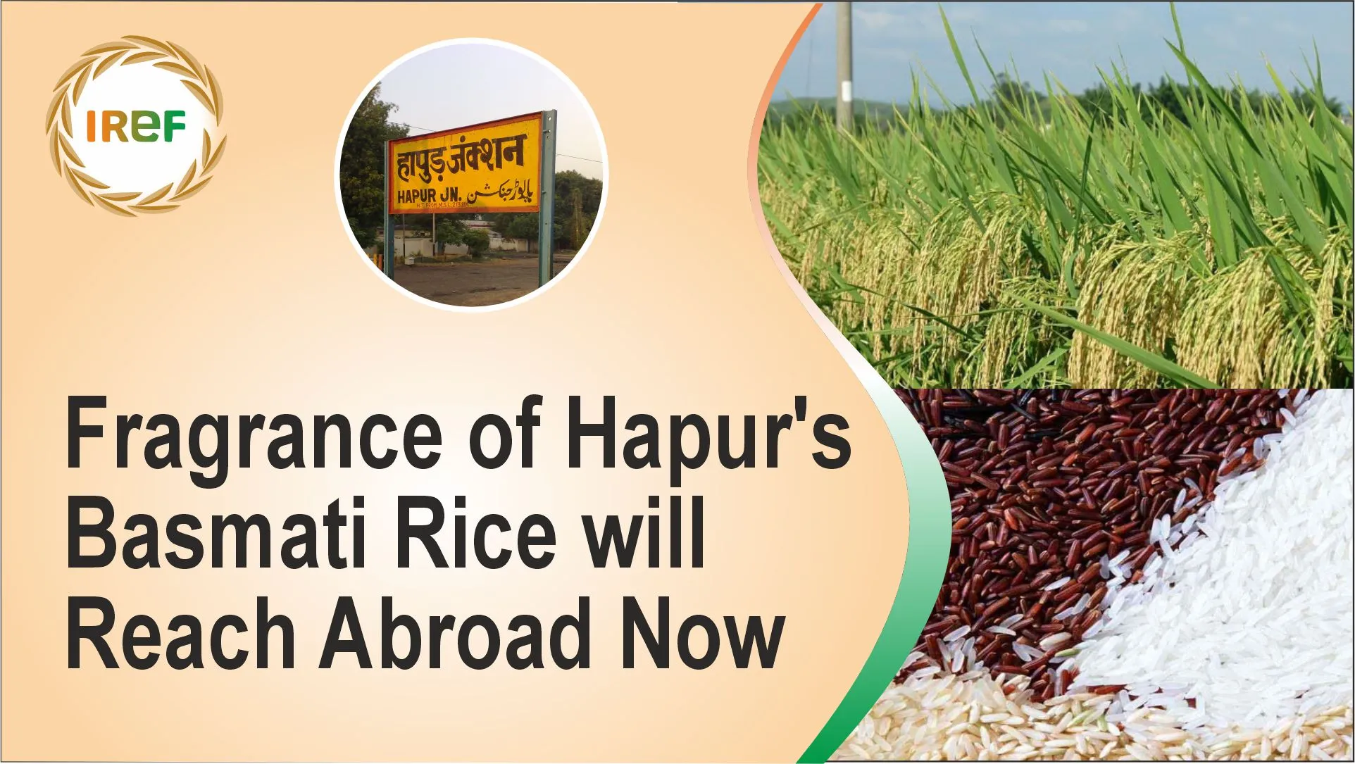 Fragrance of Hapur’s Basmati Rice will Reach Abroad Now
