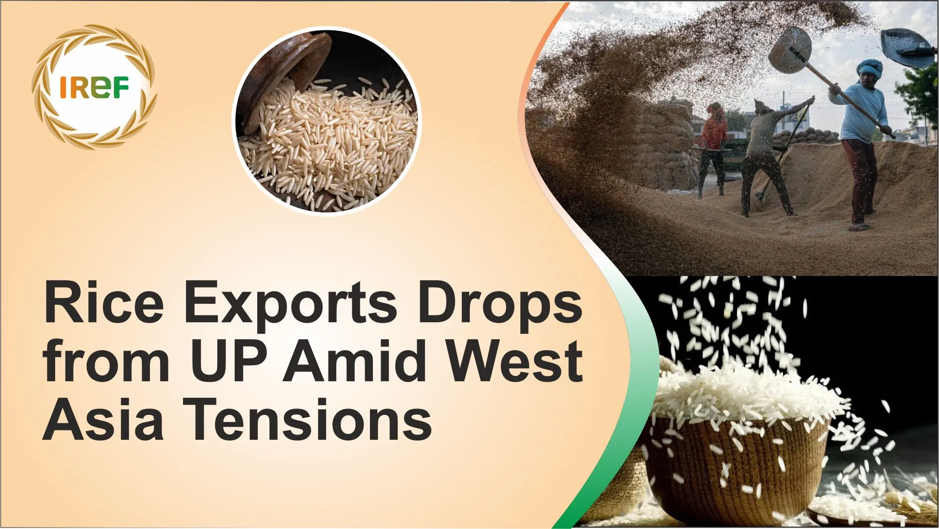 Rice Exports from UP drop amid West Asia Tensions, impacting Farmers, Millers and Government Revenues