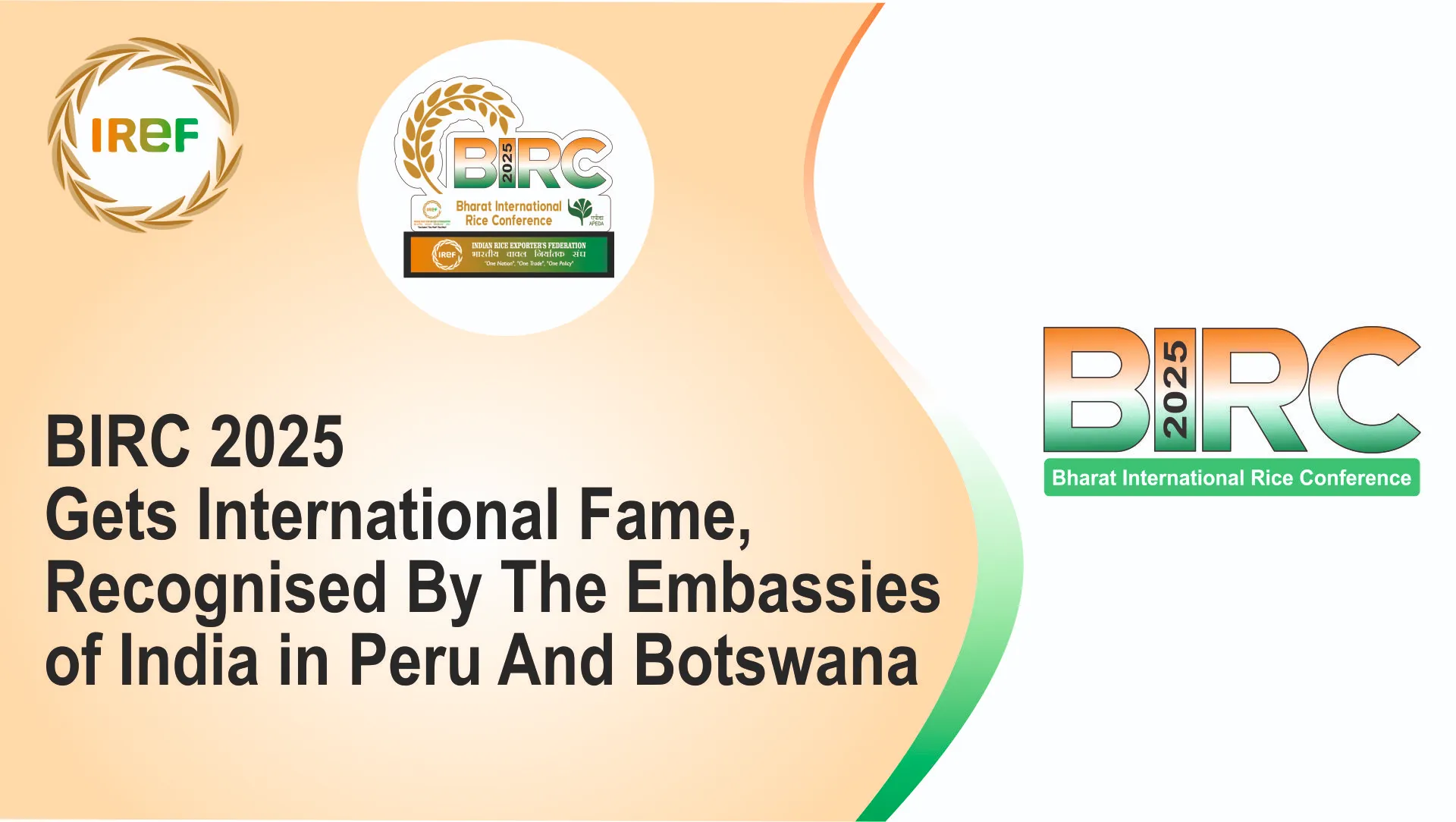 BIRC 2025 Gets International Fame, Recognised By The Embassies Of India In Peru And Botswana