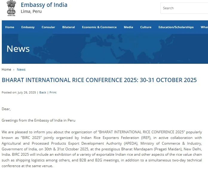 Embassies of India in Peru