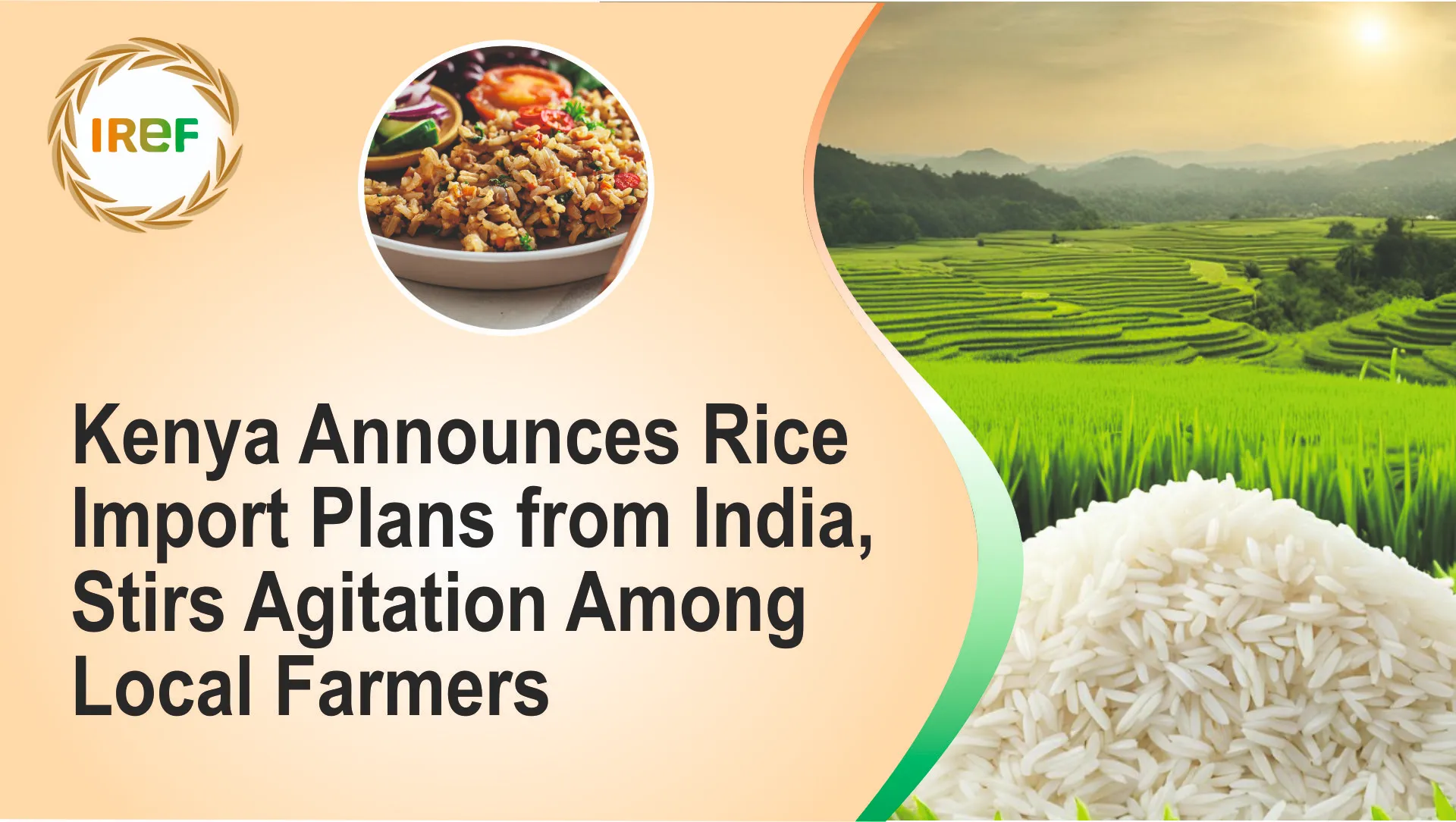 Kenya Announces Rice Import Plans from India, Stirs Agitation Among Local Farmers