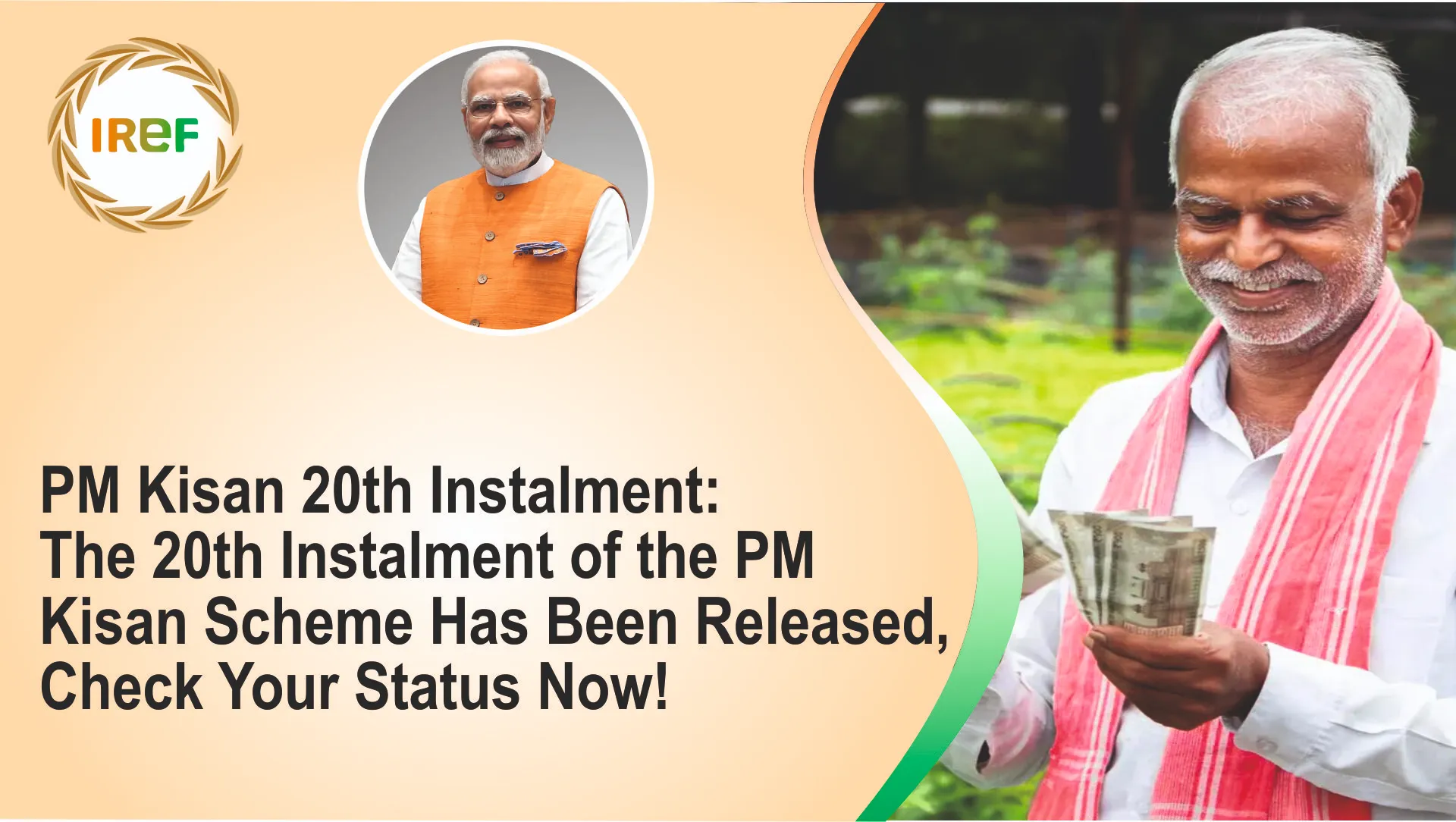 PM Kisan 20th Instalment: The 20th Instalment Of the PM Kisan Scheme Has Been Released, Check Your Status Now!