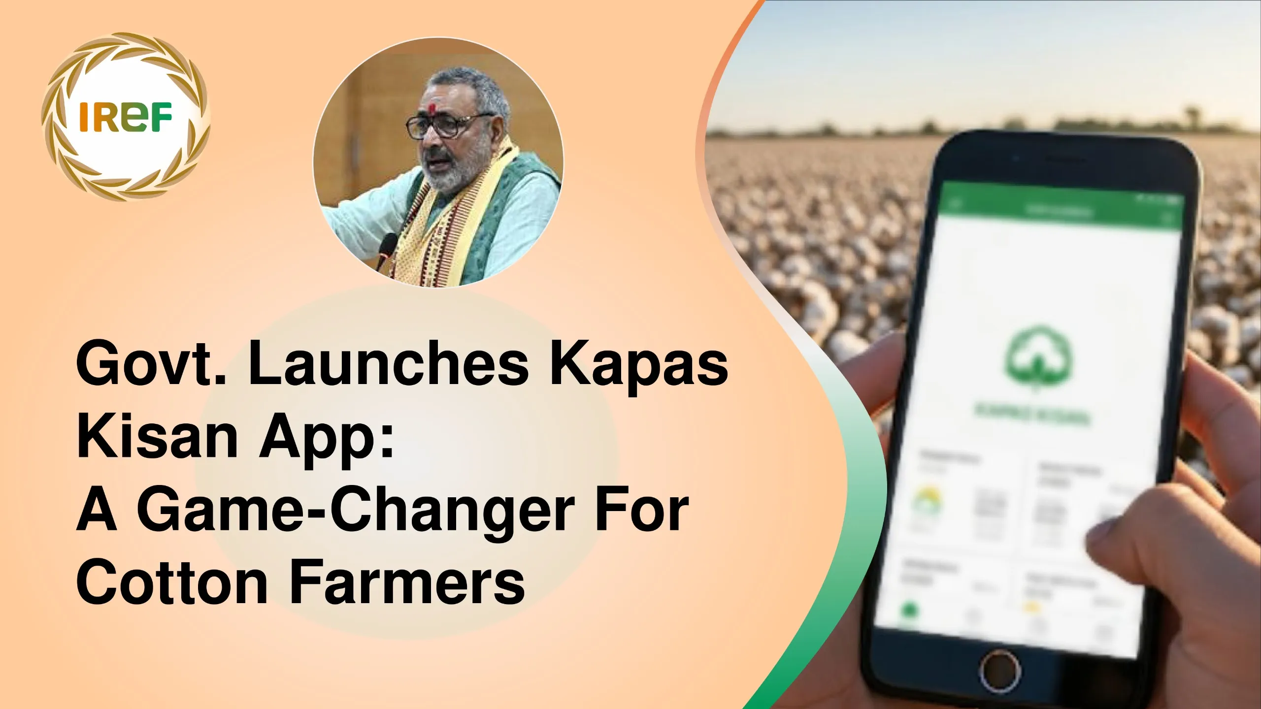 Govt. Launches Kapas Kisan App: A Game-Changer For Cotton Farmers
