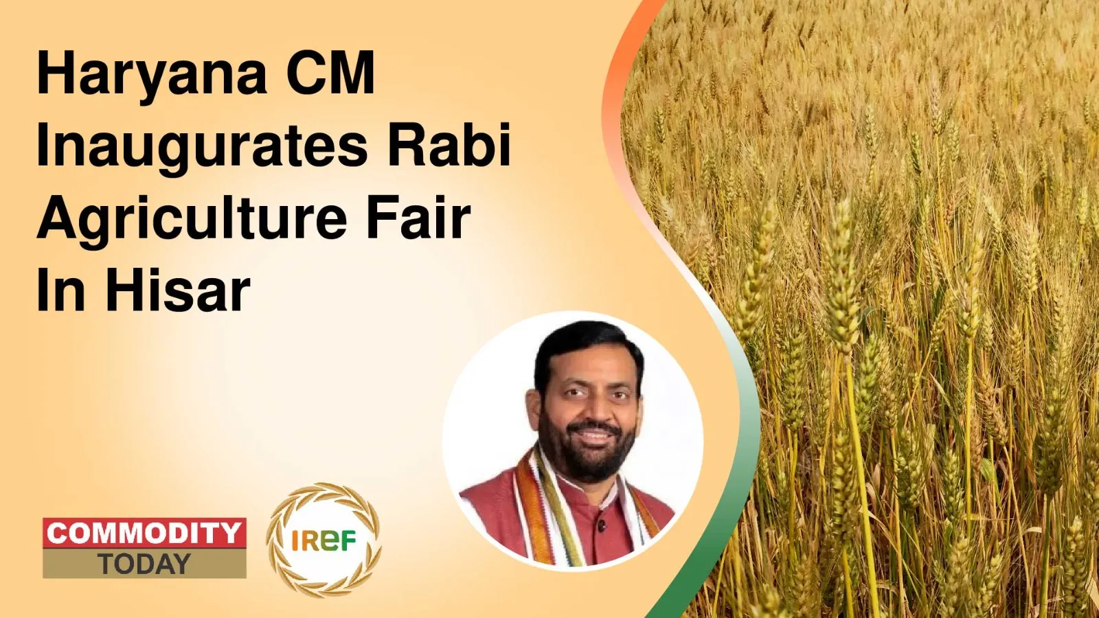 Haryana CM Inaugurates Rabi Agriculture Fair in Hisar