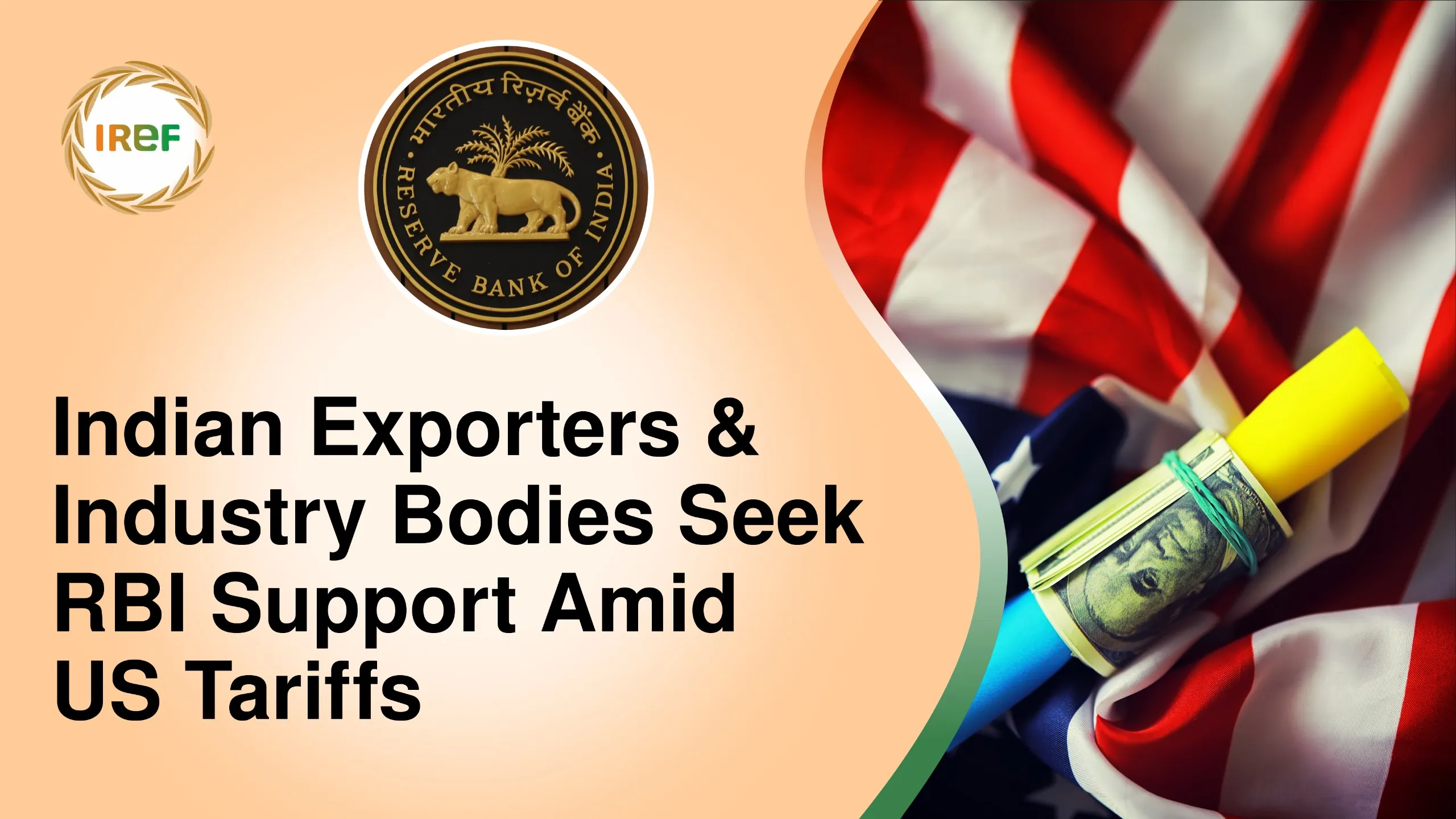 Indian Exporters & Industry Bodies Seek RBI Support Amid US Tariffs