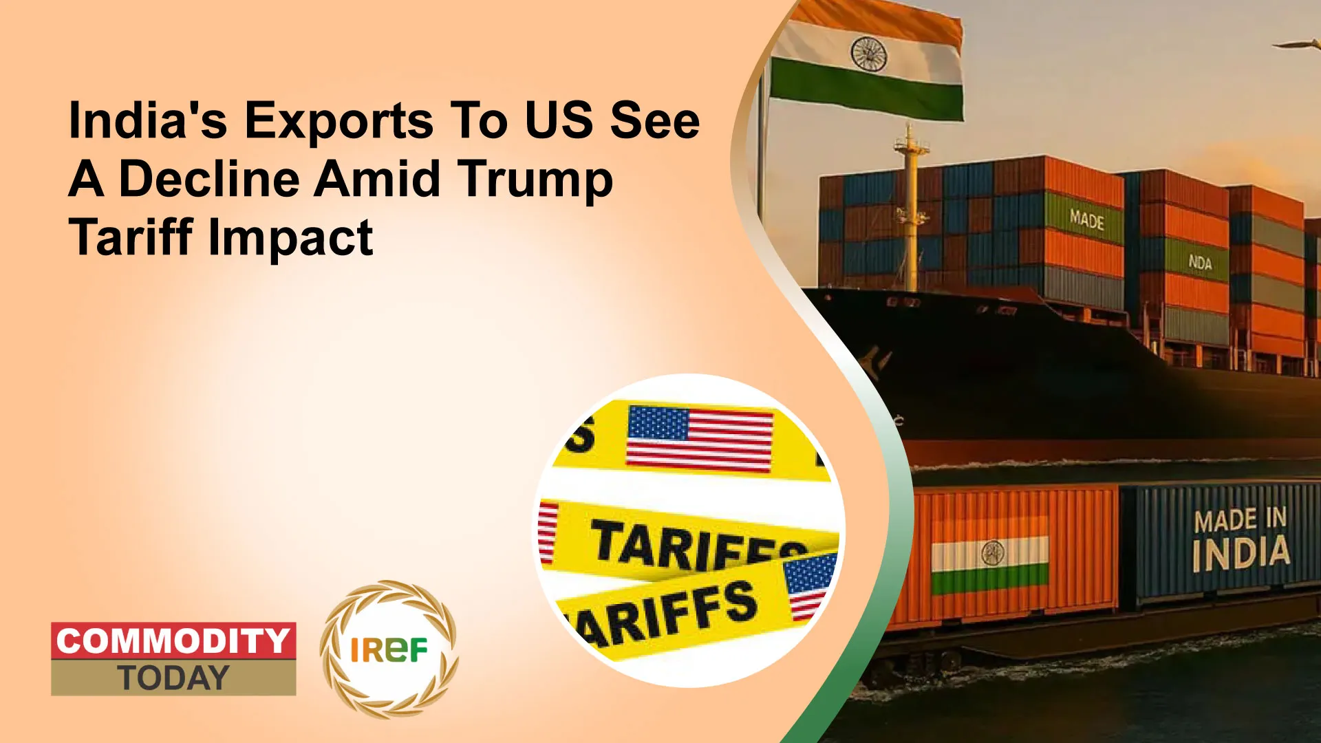 India’s Exports To US See A Decline Amid Trump Tariff Impact