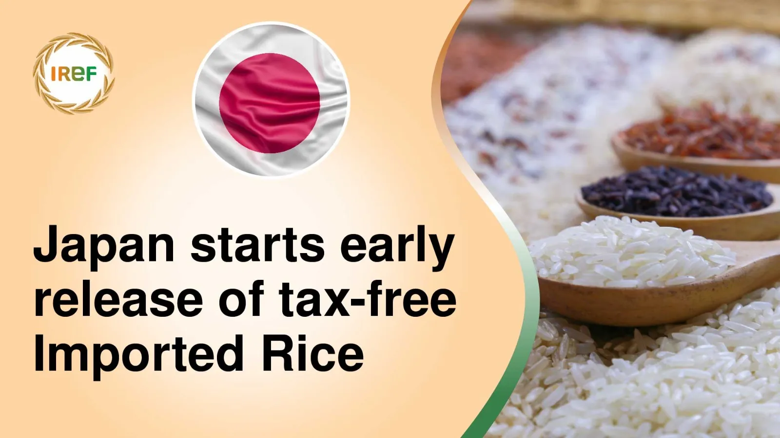Japan starts early release of tax-free Imported Rice