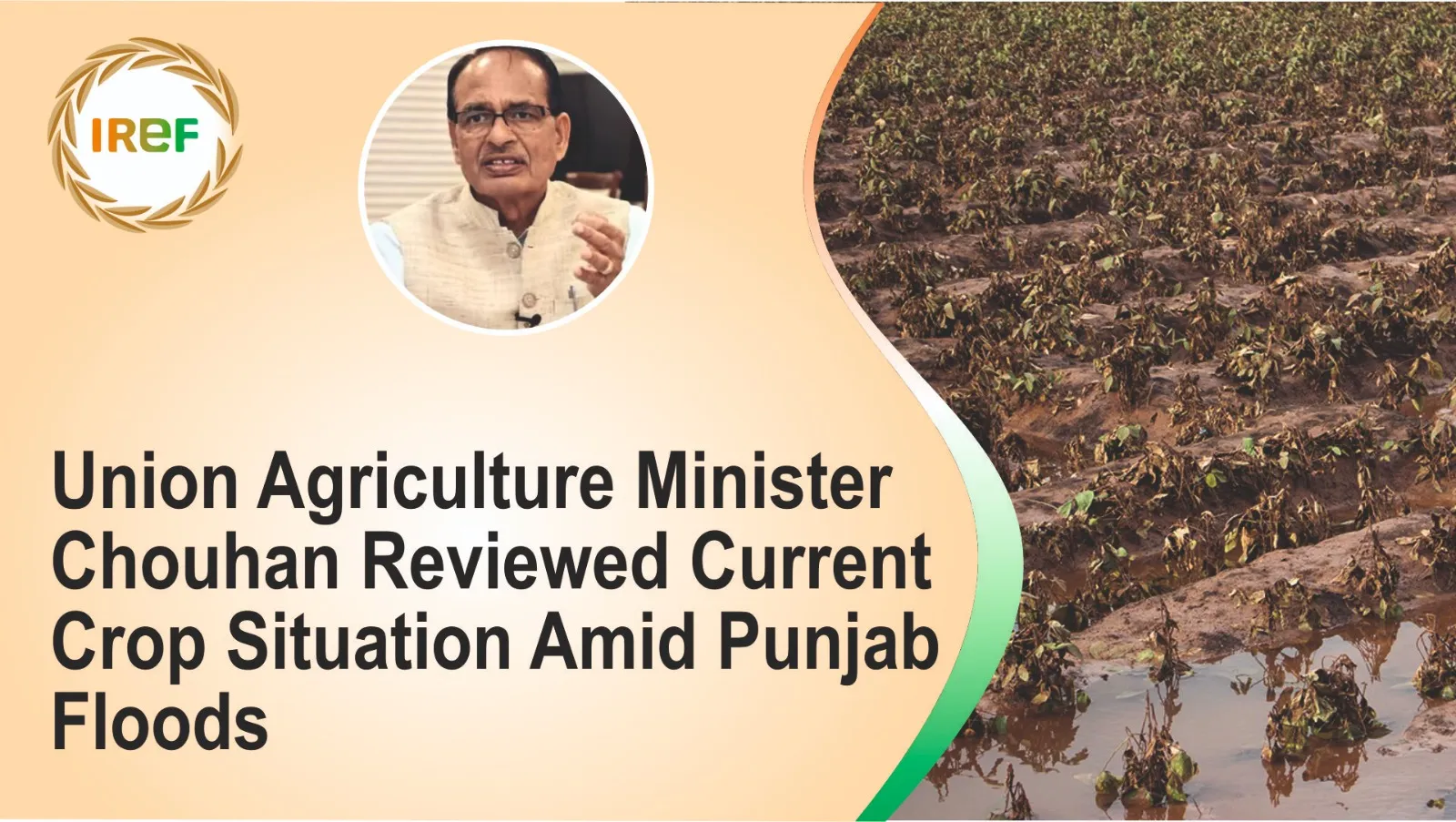 Union Agriculture Minister Chouhan Reviewed Current Crop Situation Amid Punjab Floods