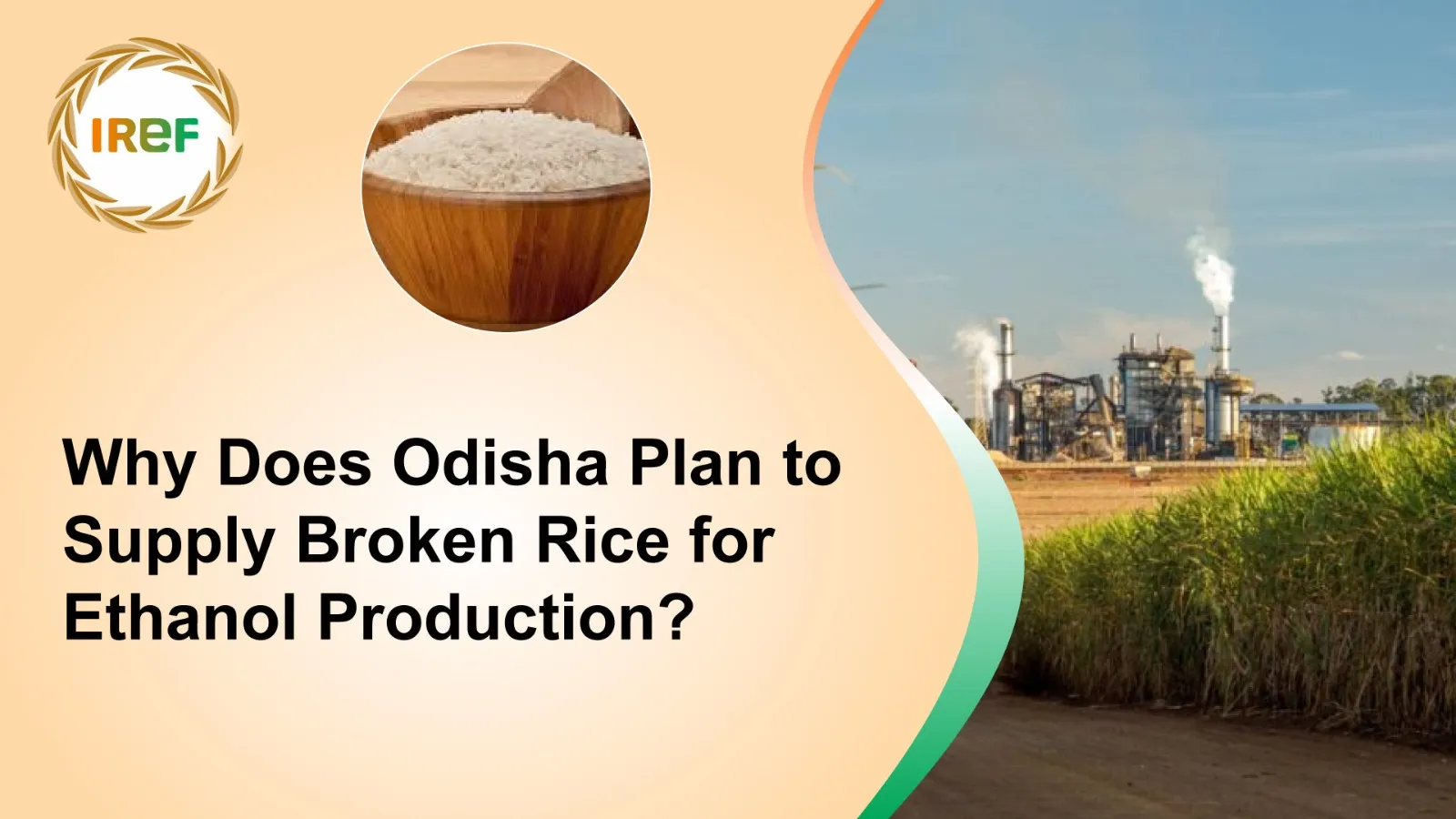Why Does Odisha Plan to Supply Broken Rice for Ethanol Production ?