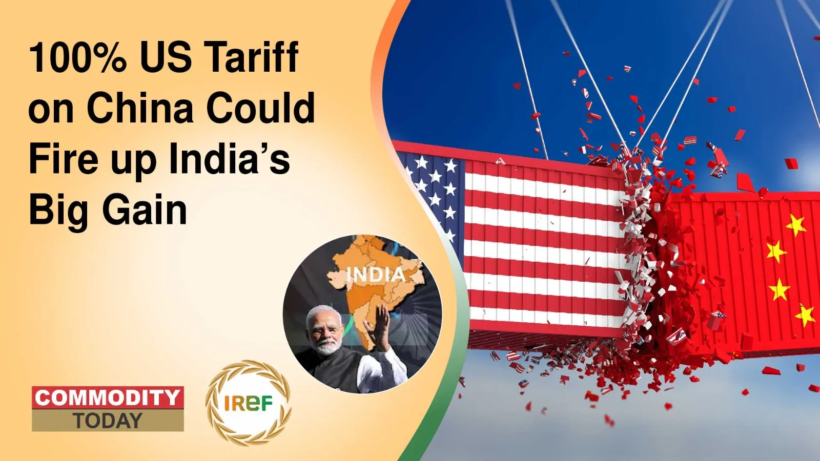 100% US Tariff on China Could Fire Up India’s Big Gain