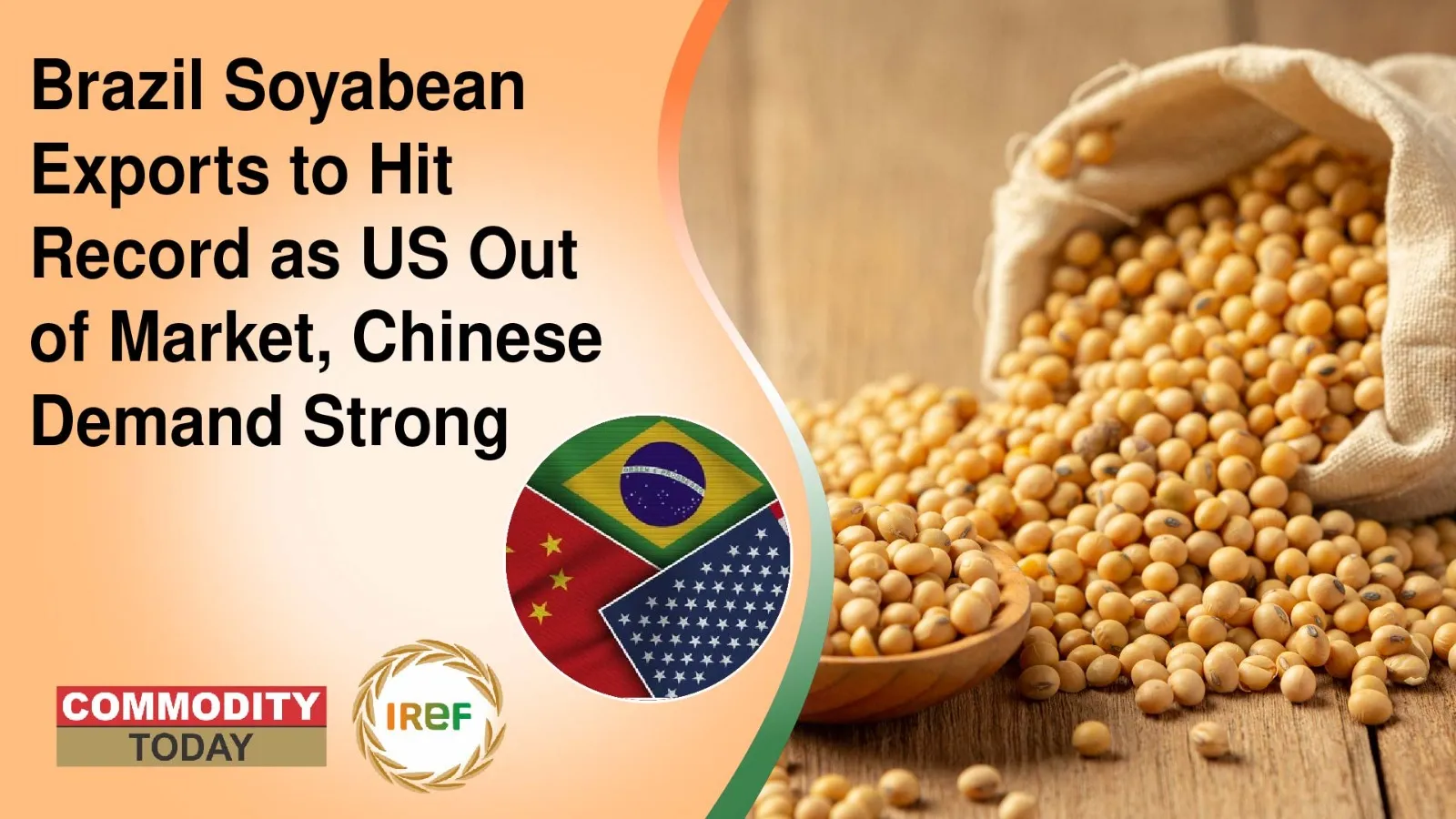 Brazil Soyabean Exports to Hit Record as US Out of Market, Chinese Demand Strong