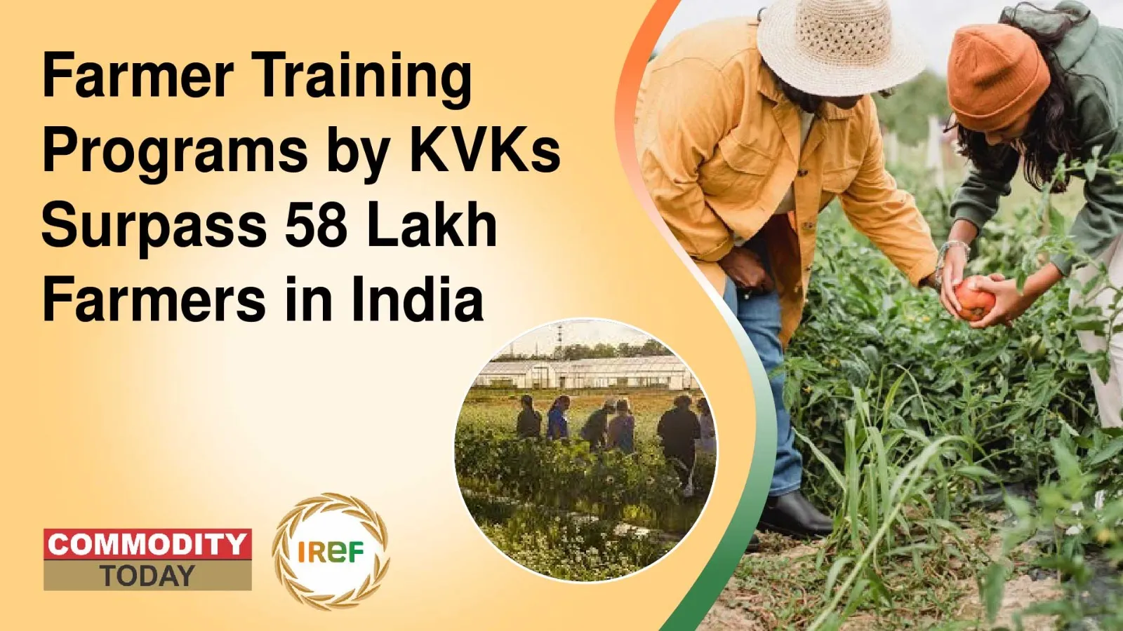 Farmer Training Programs by KVKs Surpass 58 Lakh Farmers In India