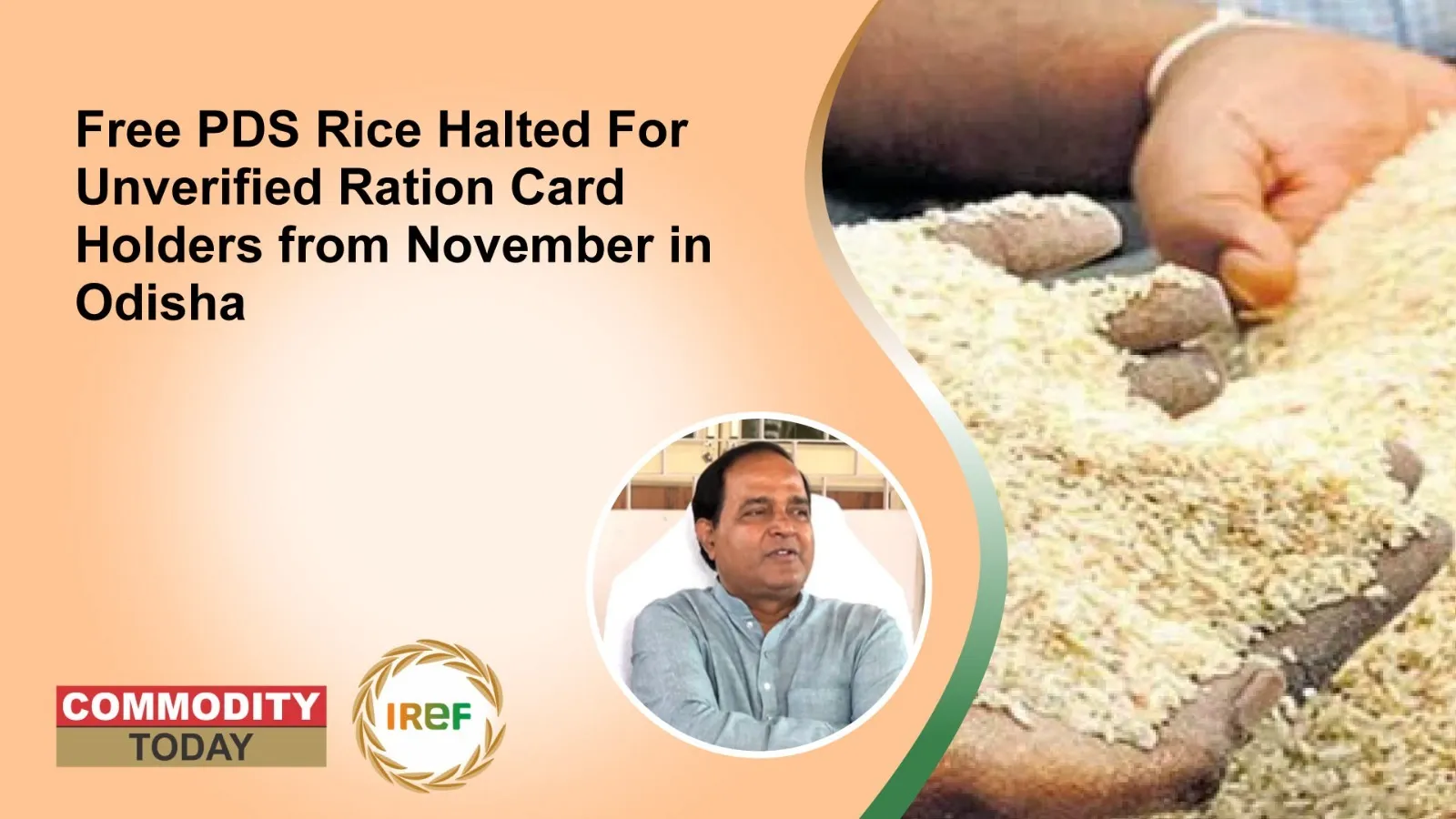 Free PDS Rice Halted For Unverified Ration Card Holders from November in Odisha