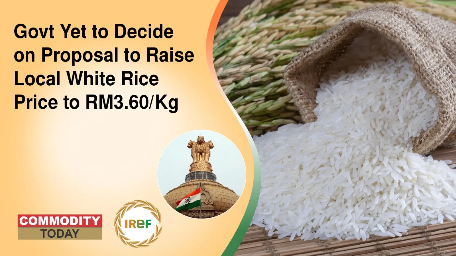 Govt Yet to Decide on Proposal to Raise Local White Rice Price to RM3.60/Kg