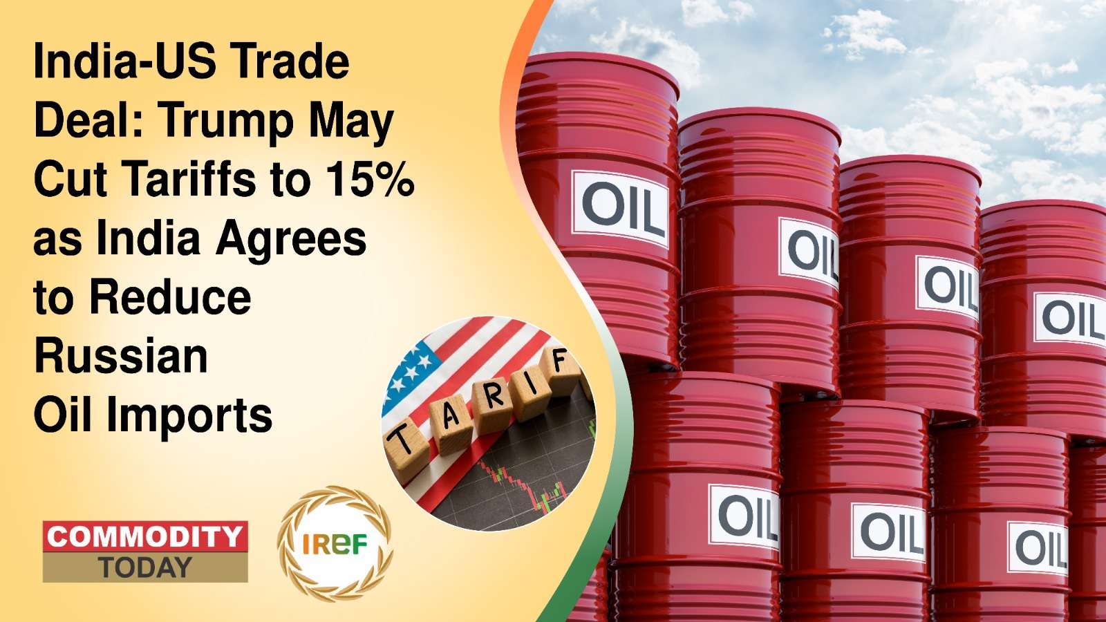 India-US Trade Deal: Trump May Cut Tariffs to 15% as India Agrees to Reduce Russian Oil Imports