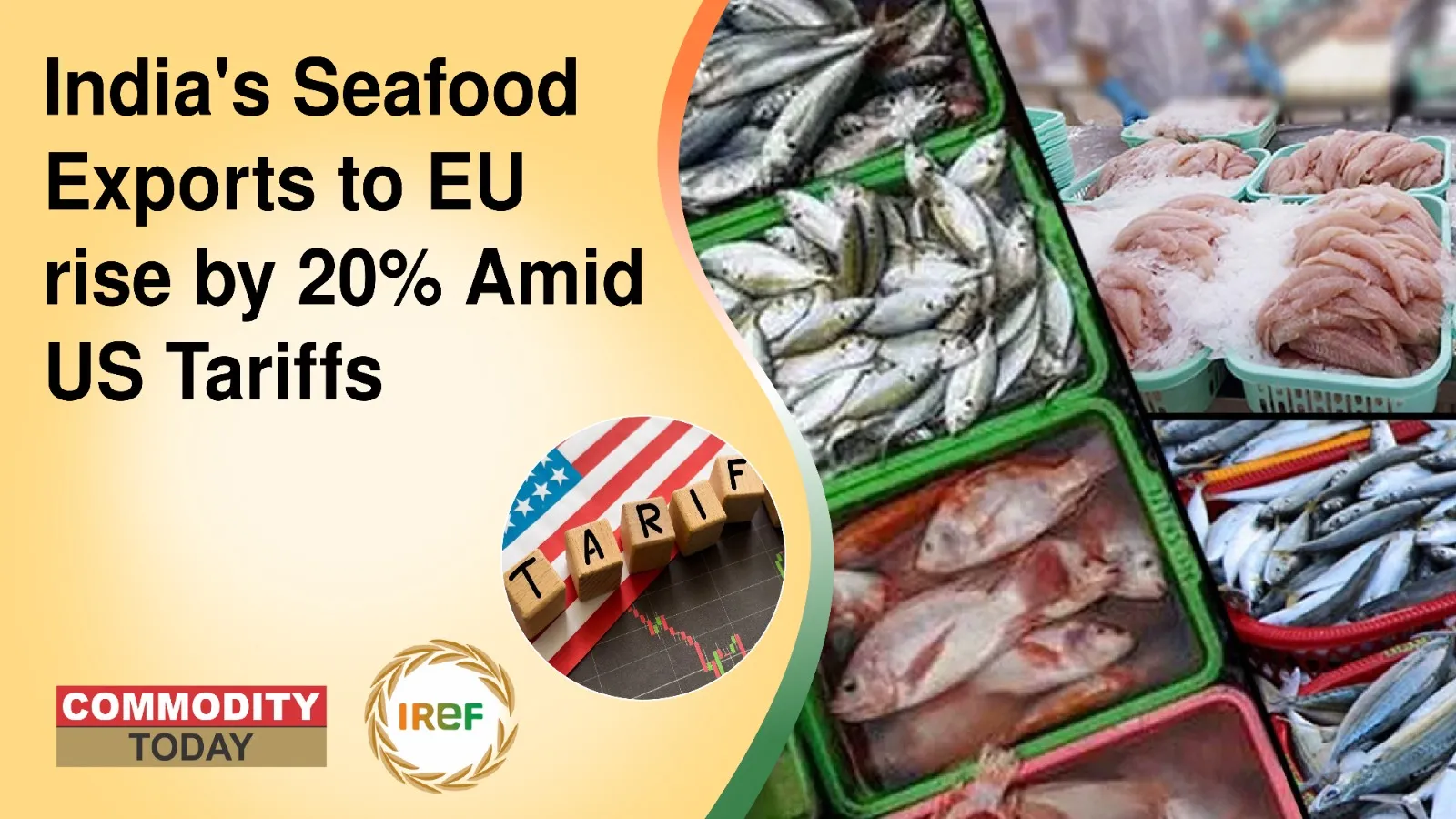 India’s Seafood Exports to EU rise by 20% Amid US Tariffs