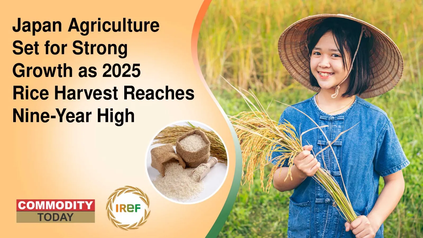 Japan Agriculture Set for Strong Growth as 2025 Rice Harvest Reaches Nine-Year High