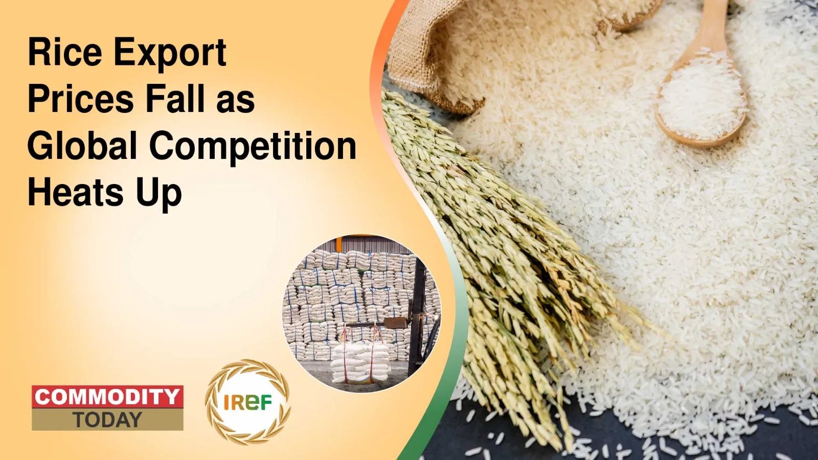 Rice Export Prices Fall as Global Competition Heats Up