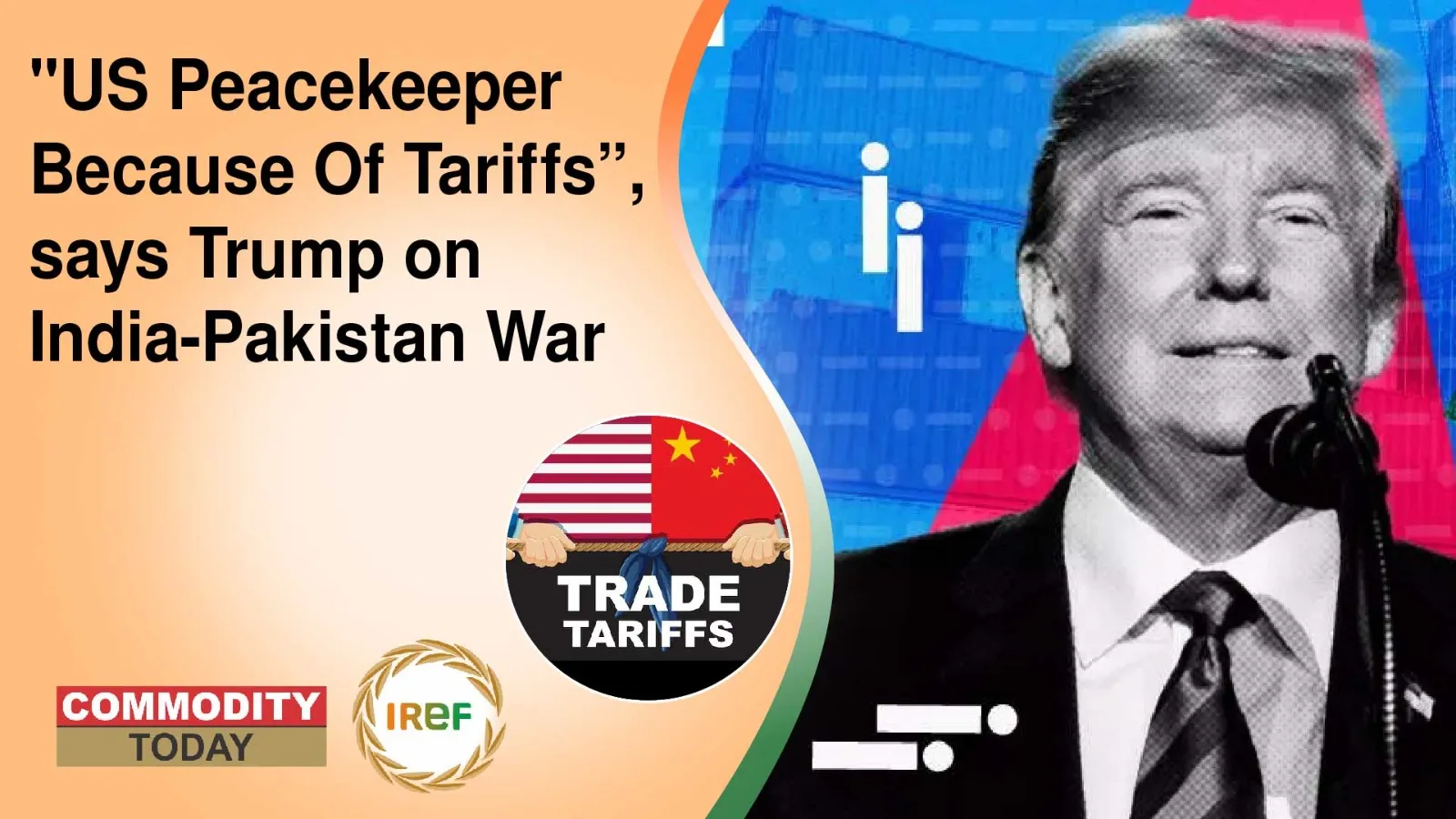 “US Peacekeeper Because Of Tariffs”, says Trump on India-Pakistan War