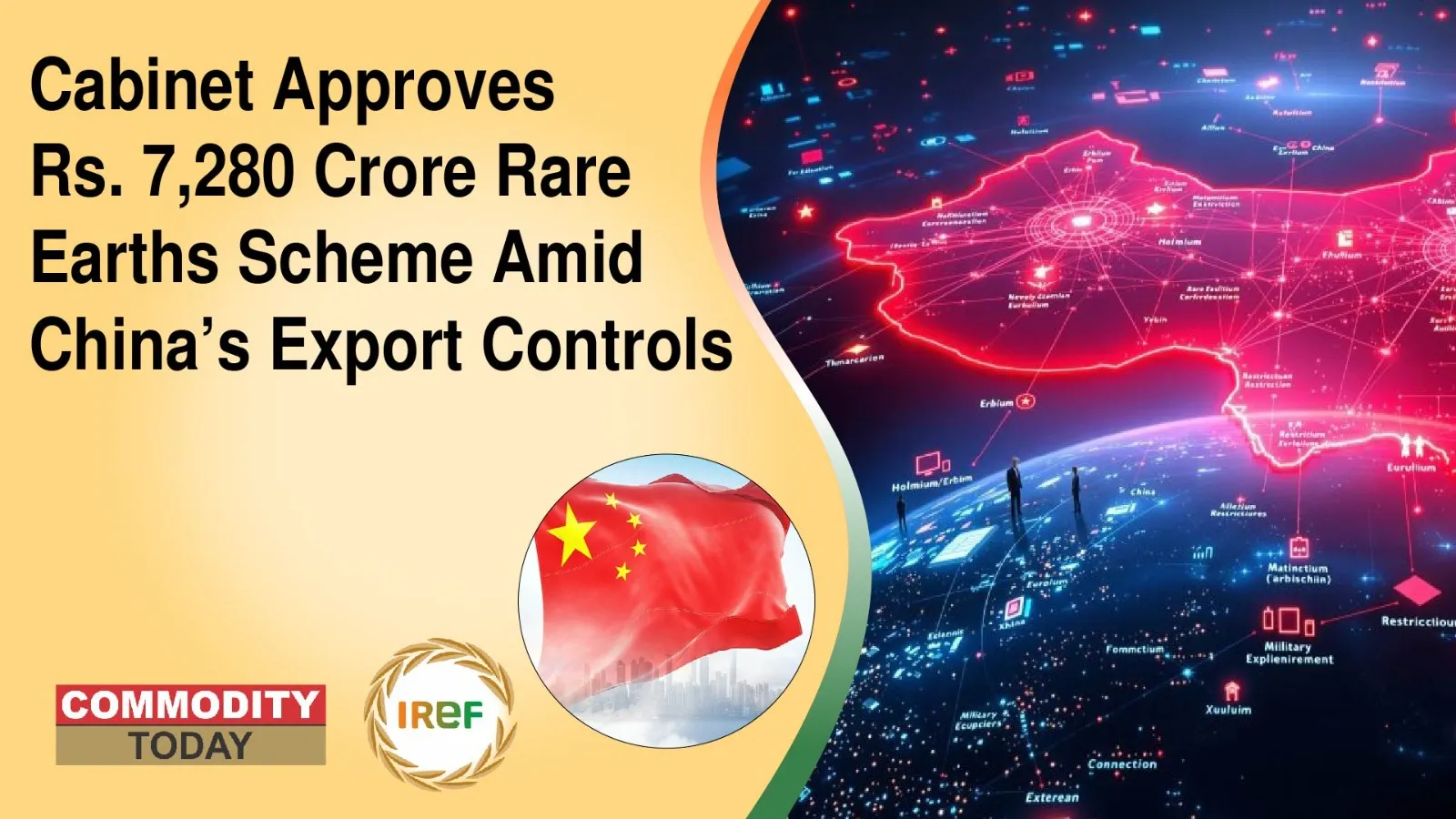 Cabinet Approves Rs. 7,280 Crore Rare Earths Scheme Amid China’s Export Controls