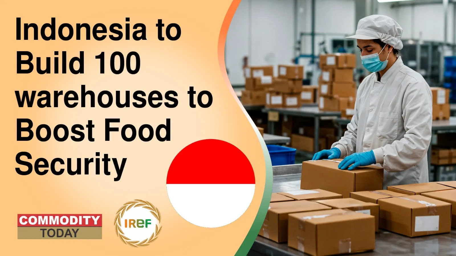Indonesia to Build 100 warehouses to Boost Food Security