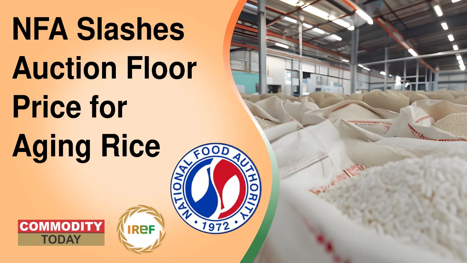 National Food Authority Slashes Auction Floor Price for Aging Rice