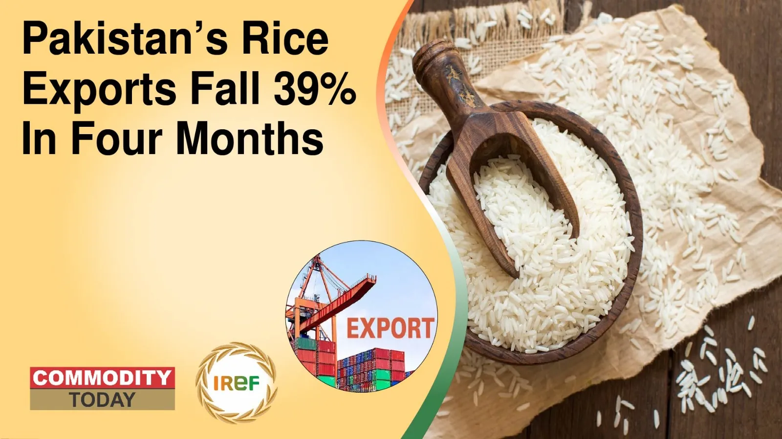 Pakistan’s Rice Exports Fall 39% In Four Months as Global Competition Intensifies