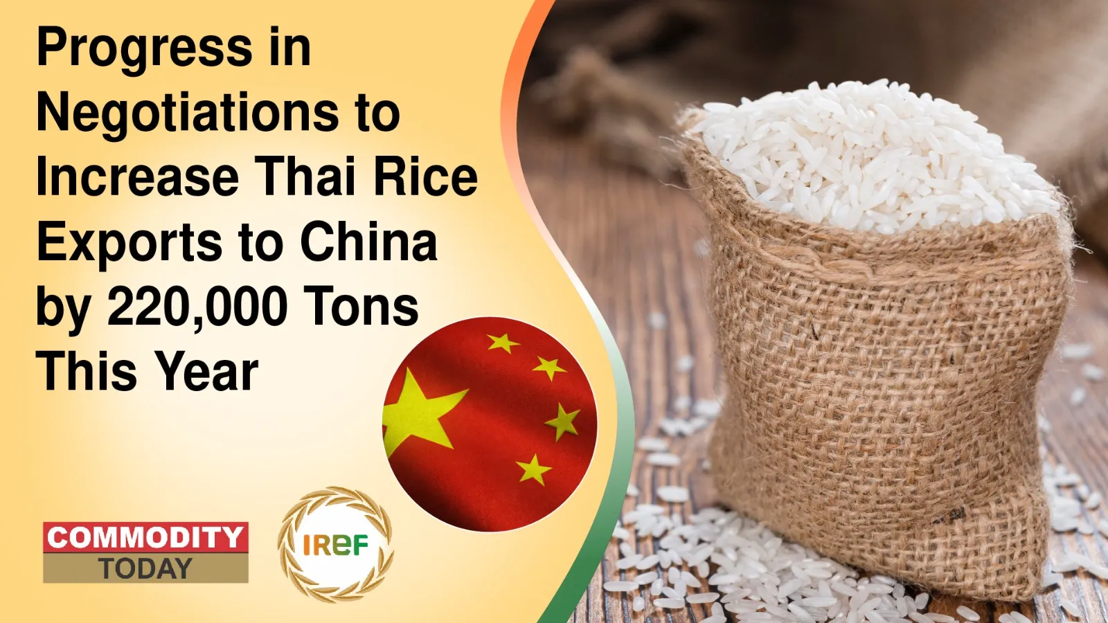 Progress in Negotiations to Increase Thai Rice Exports to China by 220,000 Tons This Year