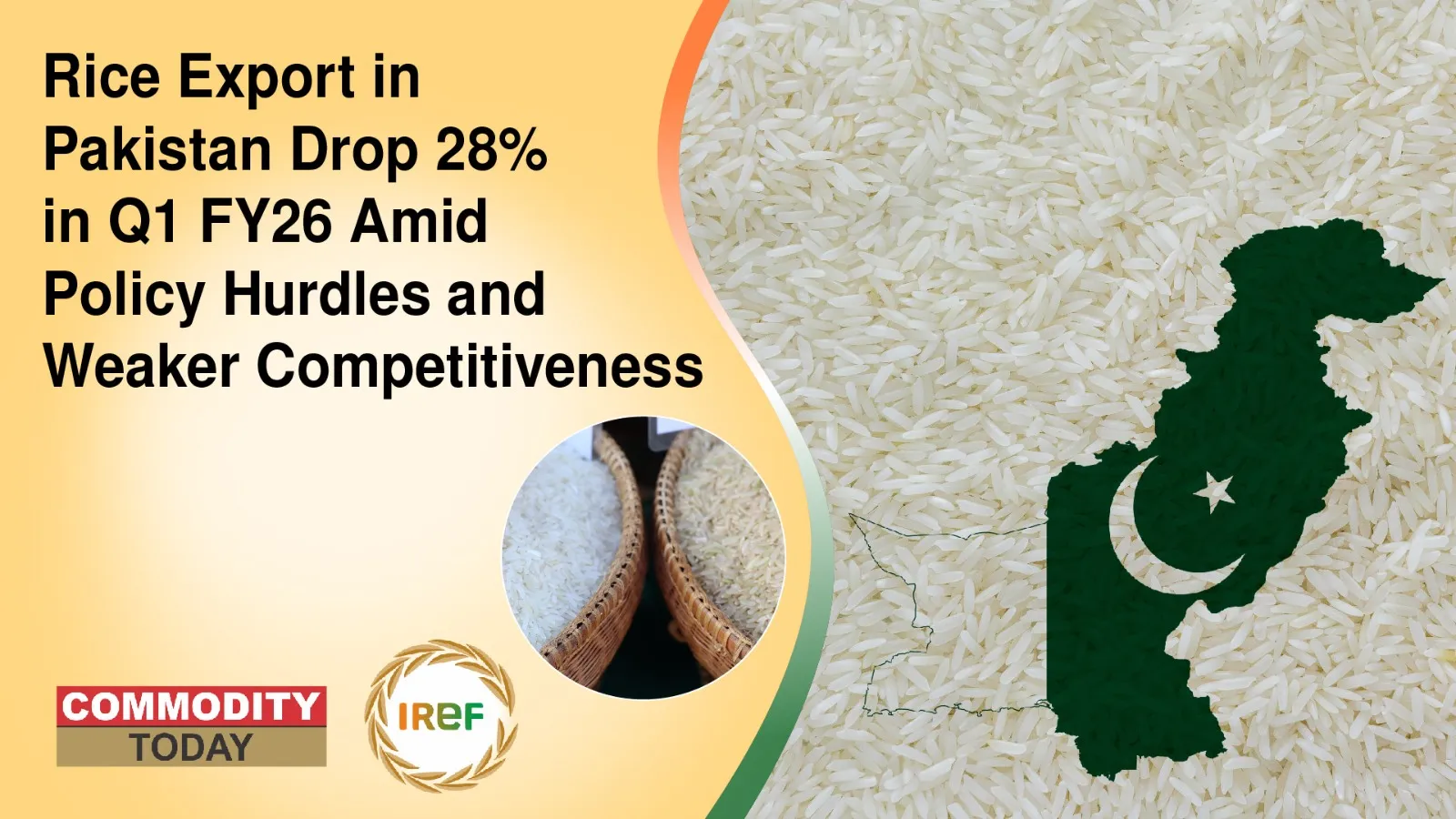 Rice Export in Pakistan Drop 28% in Q1 FY26 Amid Policy Hurdles and Weaker Competitiveness