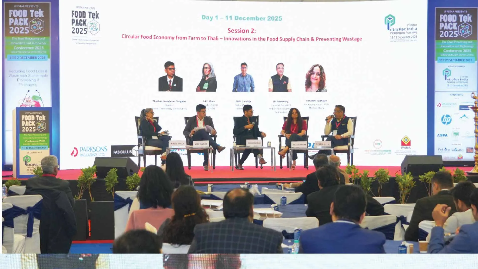 Dr. Prem Garg, IREF National President Calls for Zero-Wastage Food Supply Chains at Food Tek Pack 2025