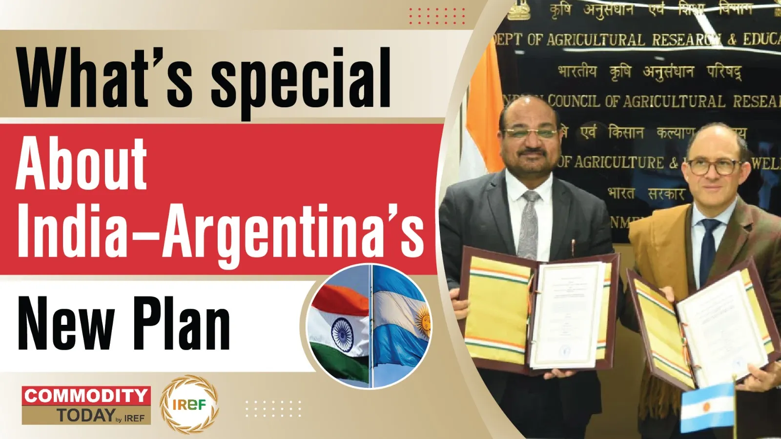 India And Argentina Sign A New Work Plan To Boost Agricultural Research & Farm Cooperation