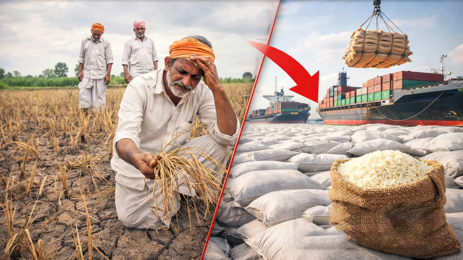 Affected Domestic Production Leads to Rice Imports