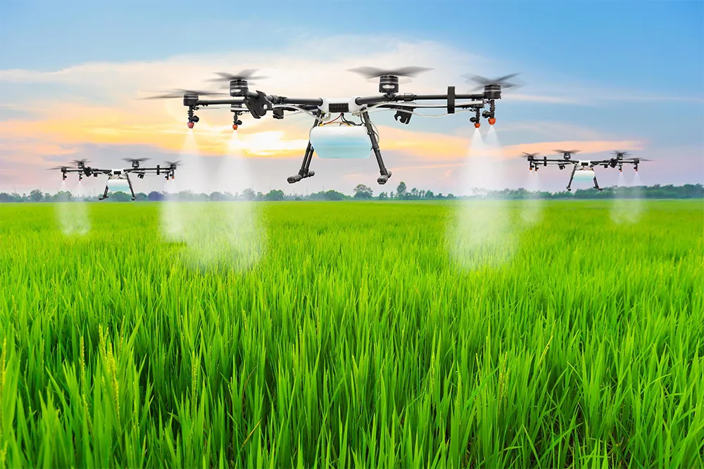 Agriculture Ministry Prefers Drones to Boost Rice Production