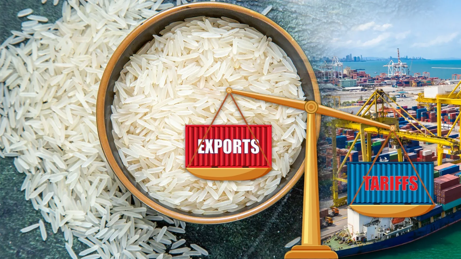 Direct competition in Basmati rice