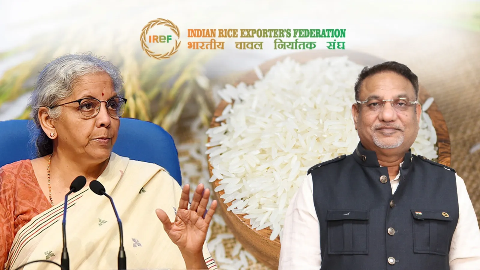 IREF Submits Key Recommendations To Finance Minister To Strengthen India’s Rice Export Sector Ahead Of Budget 2026–27