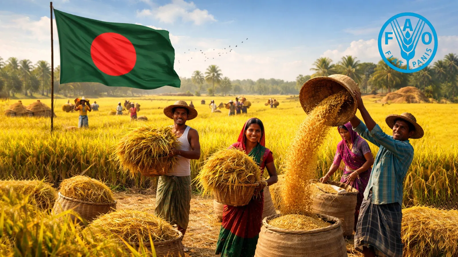 Paddy Production from 2025 crop will be above average- UN agency FAO