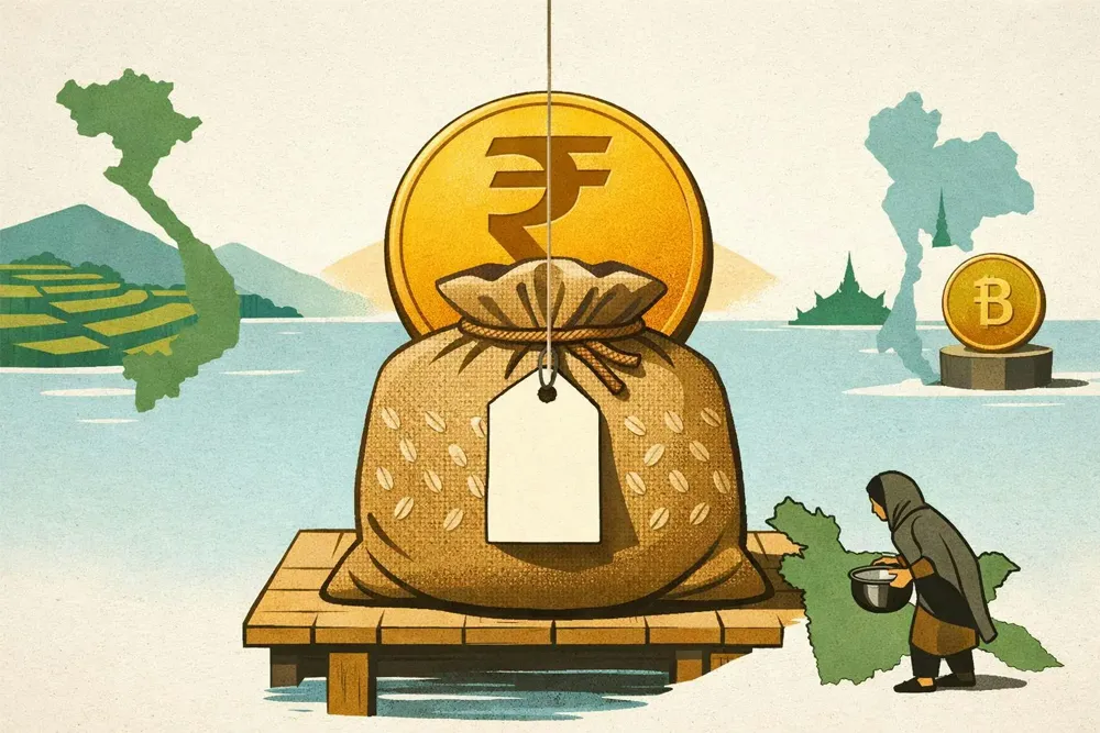 India’s Rice Export Prices Climb As The Rupee Strengthens