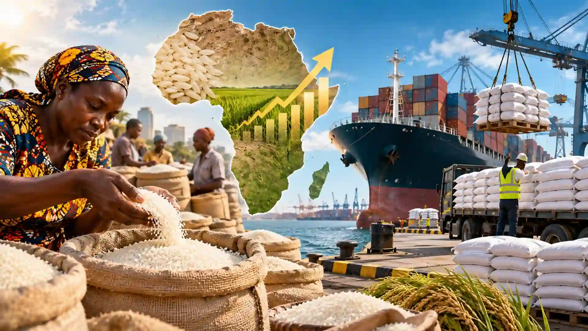 Africa’s Rice Demand Surges as Reliance on Imports Grows