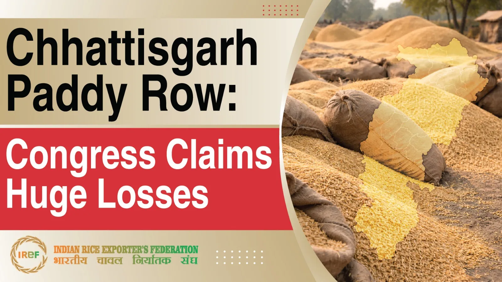 Chhattisgarh Paddy Procurement Row Deepens as Congress Alleges Huge Losses