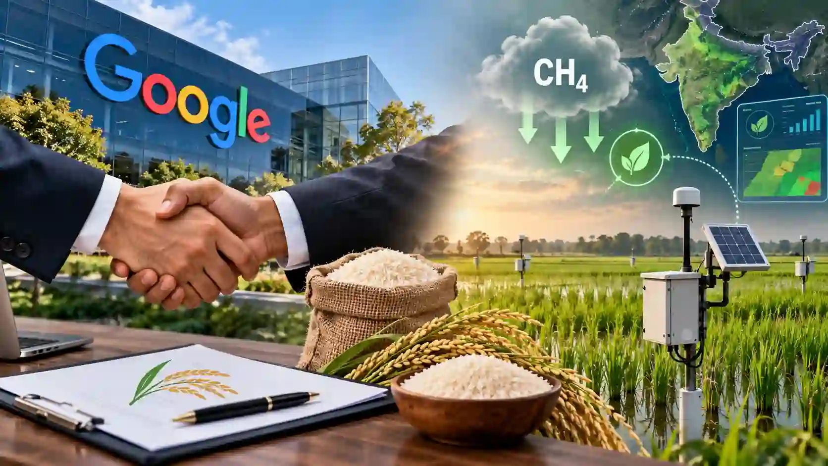 Google Signs Major Rice-Methane Deal With Indian Startup