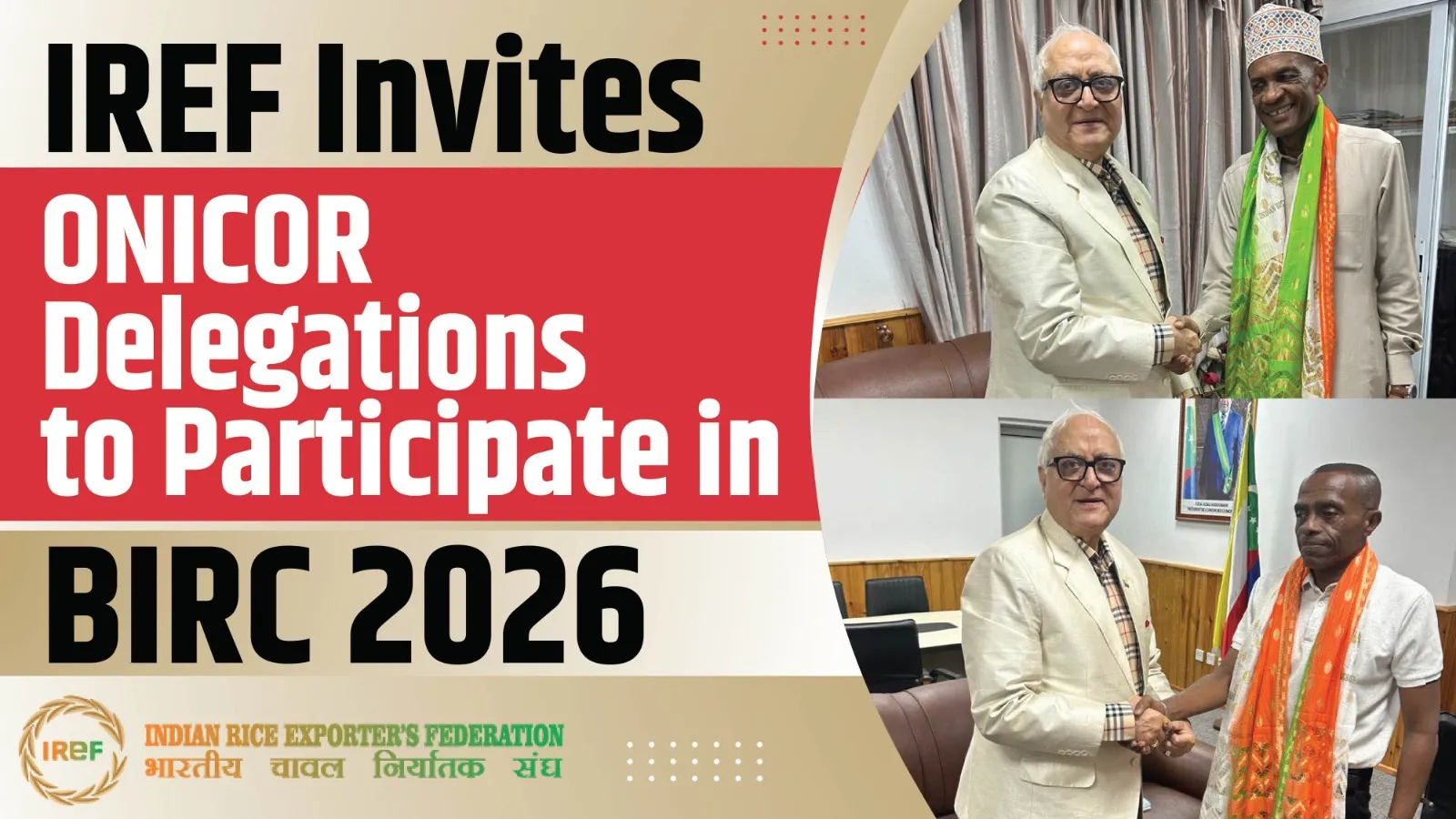 IREF Invites ONICOR Delegations to Participate in BIRC 2026, Boosts Global Outreach