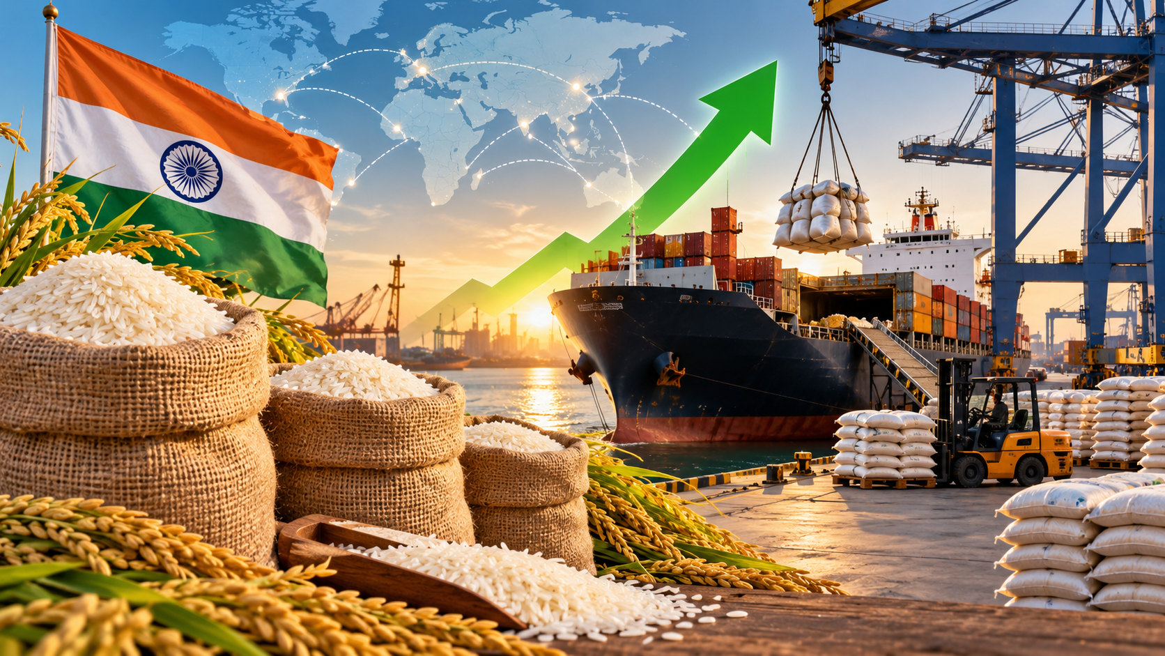Indian Rice Export Rates Rise To One-Year High. Here’s How