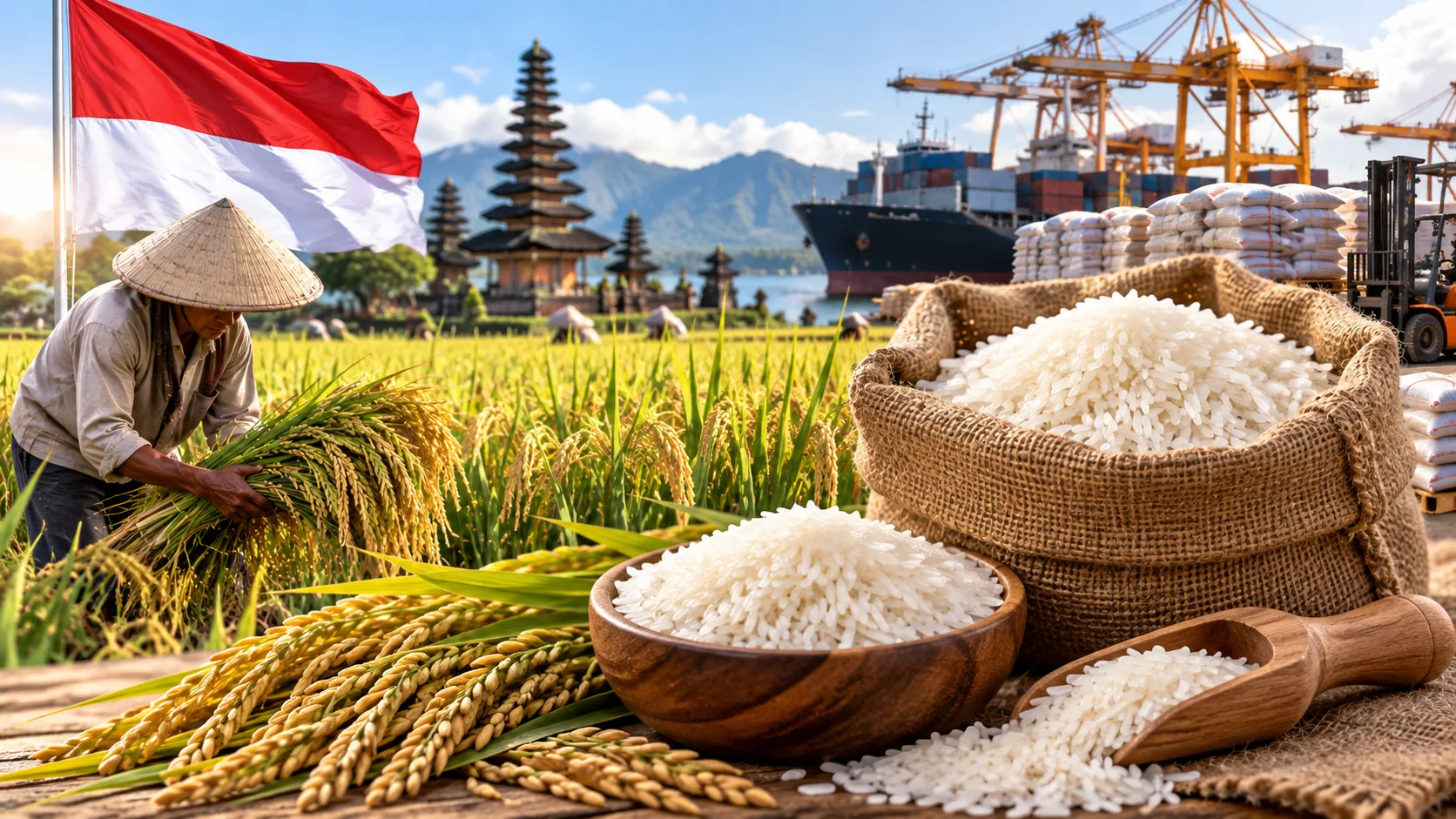Indonesia Boosts Premium Rice Supply