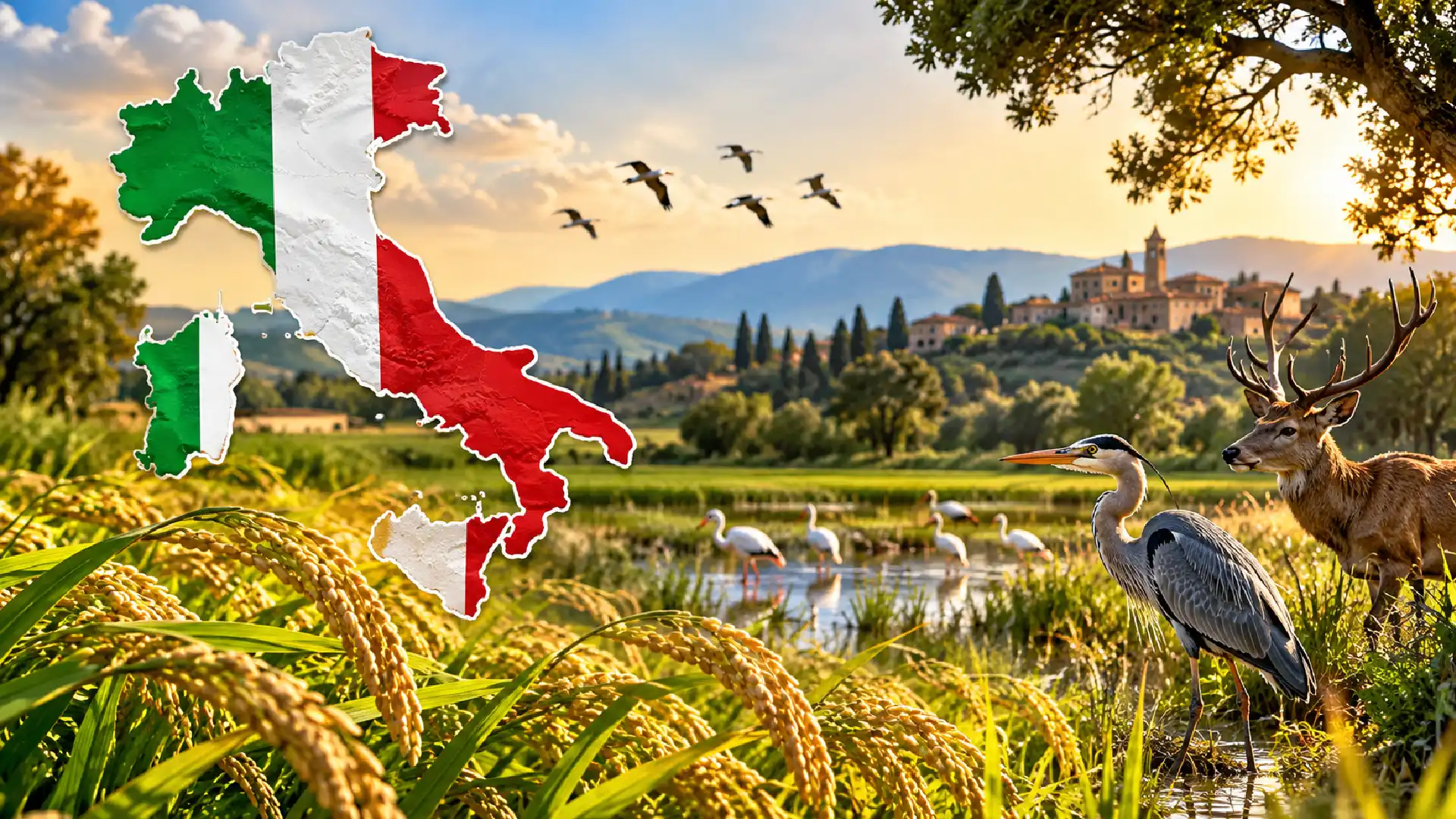 Italian Farmer Transforms Rice Fields into a Wildlife. Here’s How?