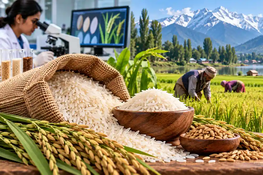 Kashmir SKUAST-K Develops New Aromatic Rice Variety