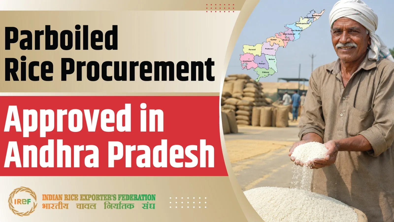 Parboiled Rice Procurement: Big Boost For Andhra Pradesh’s Rice Sector