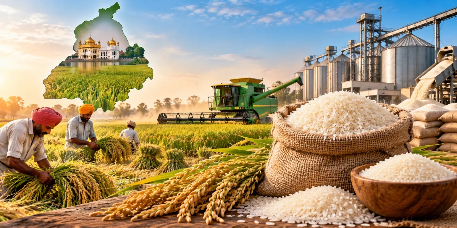 Punjab’s Basmati Production Projected to Rise 10.69% to 29.61 LT. Here’s How?